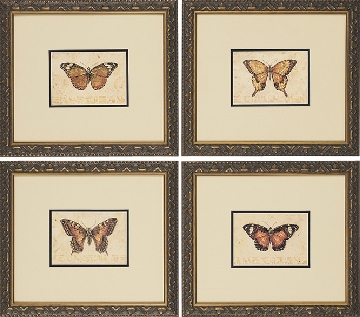 Butterflies (set Of 4)